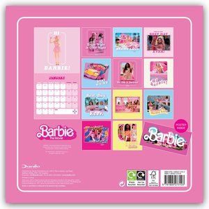 Barbie - The Movie - Offizieller Kalender 2024