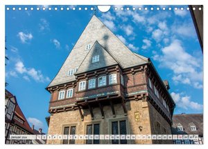 Historisches Goslar - Niedersachsen (Wandkalender 2024 DIN A4 quer), CALVENDO Monatskalender