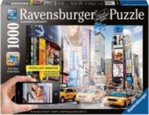 Ravensburger 19306 - Buntes Treiben am Times Square, 1000 Teile Augmented Reality Puzzle