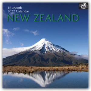 New Zealand - Neuseeland 2022 - 16-Monatskalender