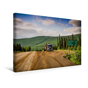 Premium Textil-Leinwand 45 cm x 30 cm quer Ein Motiv aus dem Kalender US Cars & Trucks in Alaska / CH-Version