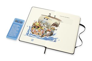 Moleskine Notizbuch Large/A5 Liniert, One Piece Flagge