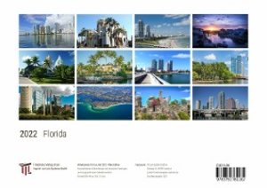 Florida 2022 - White Edition - Timokrates Kalender, Wandkalender, Bildkalender - DIN A4 (ca. 30 x 21 cm)