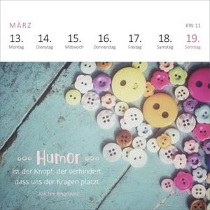 Mini-Wochenkalender Ein Jahr voll Glück 2023