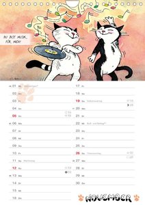 Kater Jacob: kleine Katzenweisheiten (Wandkalender 2023 DIN A4 hoch)