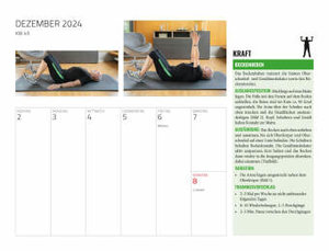 Fitness für Senioren Kalender 2024 Eintragkalender