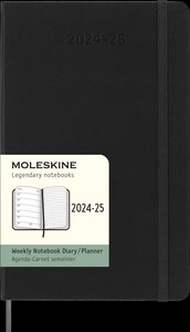 Moleskine 18 Monate Wochen Notizkalender 2024/2025, L/A5