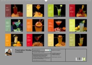 Faszination Wodka Cocktail (Wandkalender 2023 DIN A2 quer)