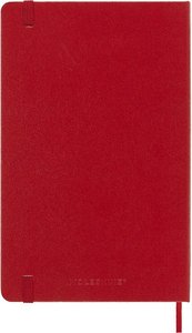 Moleskine 12 Monate Tageskalender 2024, Large/A5, Scharlachrot