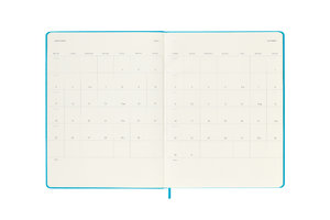 Moleskine 18 Monate Wochen Notizkalender - Color 2022/2023, XL, Manganblau