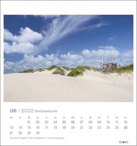 Nordseeküste Postkartenkalender 2022