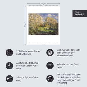 Die schönsten Gärten des Impressionismus Edition 2026