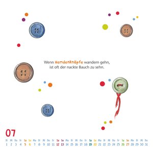 Kalendersprüche vom Sams 2025 – Lustige Reime von Paul Maar – Wandkalender mit Spiralbindung – DUMONT Quadratfomat 23 x 23