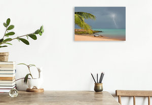 Premium Textil-Leinwand 45 cm x 30 cm quer Ein Motiv aus dem Kalender Beaches- Strandimpressionen aus Australien