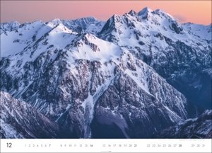Die Berge Kalender 2025