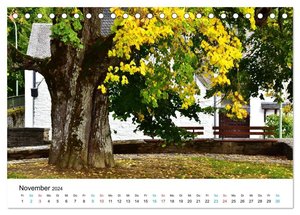 Lebenswertes Dedenborn (Tischkalender 2024 DIN A5 quer), CALVENDO Monatskalender