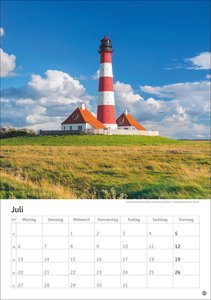 Deutschlands Küsten Kalender 2026