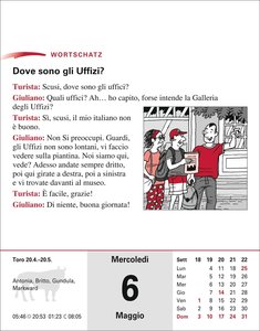 Italienisch Sprachkalender 2026