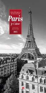 Paris, je t´aime - Literatur-Kalender 2025
