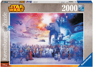 Ravensburger Puzzle 16701 - Star Wars Universum - 2000 Teile Star Wars Puzzle für Erwachsene und Kinder ab 14 Jahren