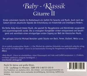 Baby-Klassik: Gitarre II, 1 Audio-CD
