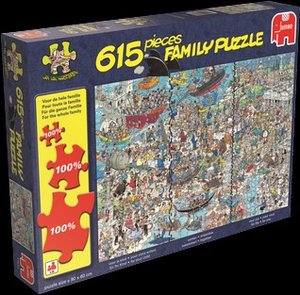 Jumbo 17217 - JVH: Family Puzzle, United Europe, 615 Teile