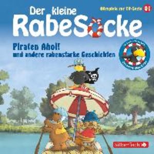 Piraten Ahoi!, Die Fußballwaldmeisterschaft, Das goldene Amulett (Der kleine Rabe Socke - Hörspiele zur TV Serie 1), 1 Audio-CD