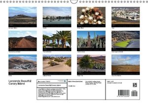 Lanzarote Beautiful Canary Island (Wall Calendar 2015 DIN A3 Landscape)