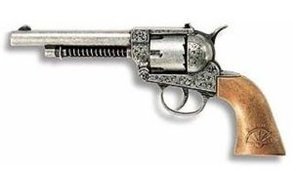 Edison Giocattoli 8026033 - Revolver Frontier Antik