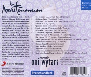 Mediterraneum, 1 Audio-CD