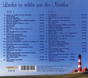 Lieder so schön wie der Norden, 2 Audio-CDs