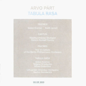 Tabula Rasa, 1 Audio-CD (Deluxe Edition mit Partituren)