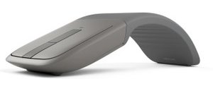 Microsoft - ARC Touch Bluetooth Mouse, grau-silber
