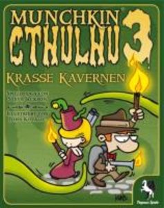 Pegasus Spiele 17188G - Munchkin Cthlulhu 3: Krasse Kavernen