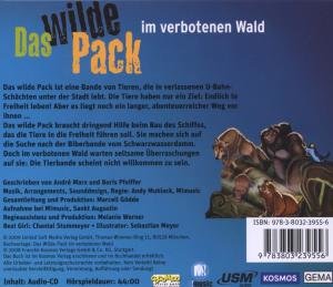 Das Wilde Pack im verbotenen Wald, Audio-CD