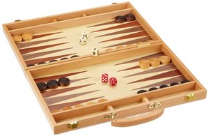 Philos 1110 - Backgammon Koffer Kreta
