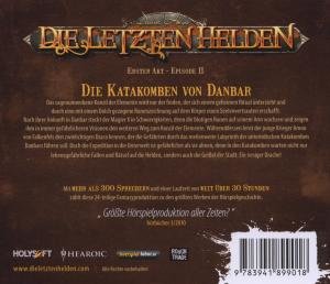 Die Katakomben von Danbar, 1 Audio-CD