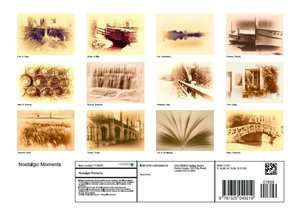 Nostalgic Moments (Poster Book DIN A4 Landscape)