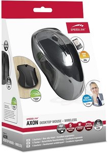 AXON Desktop Mouse, Maus - Wireless, grau