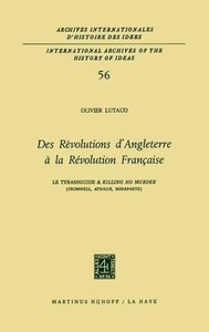 Des révolutions d'Angleterre à la Révolution française