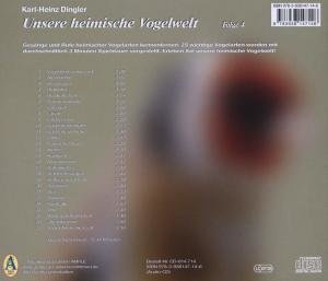 Unsere heimische Vogelwelt, 1 Audio-CD. Folge.4