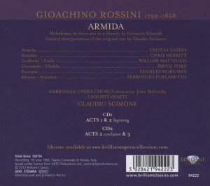 Armida, 2 Audio-CDs