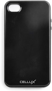 CELLUX TPU Back Case - iPhone 4/4S, frosted-black