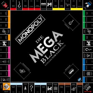 Winning Moves 46226 - Monopoly Mega Black Edition