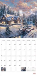 Thomas Kinkade: Land of Light Broschurkalender 2026