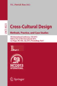 Cross-Cultural Design. Methods, Practice, and Case Studies