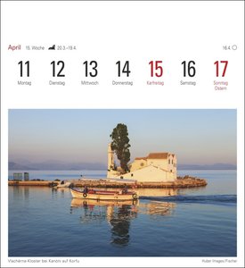 Griechische Inseln Kalender 2022