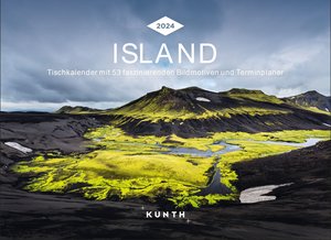 Island - KUNTH Tischkalender 2024