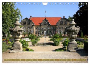 Kleines Schloss in Blankenburg und die Roseburg bei Ballenstedt (Wandkalender 2024 DIN A4 quer), CALVENDO Monatskalender