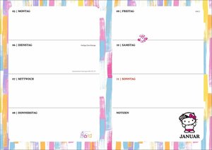 Hello Kitty Schülerkalender A5 2026